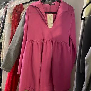 Brand New Zara pink mini dress